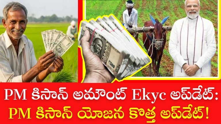PM Kisan Amount Ekyc Update